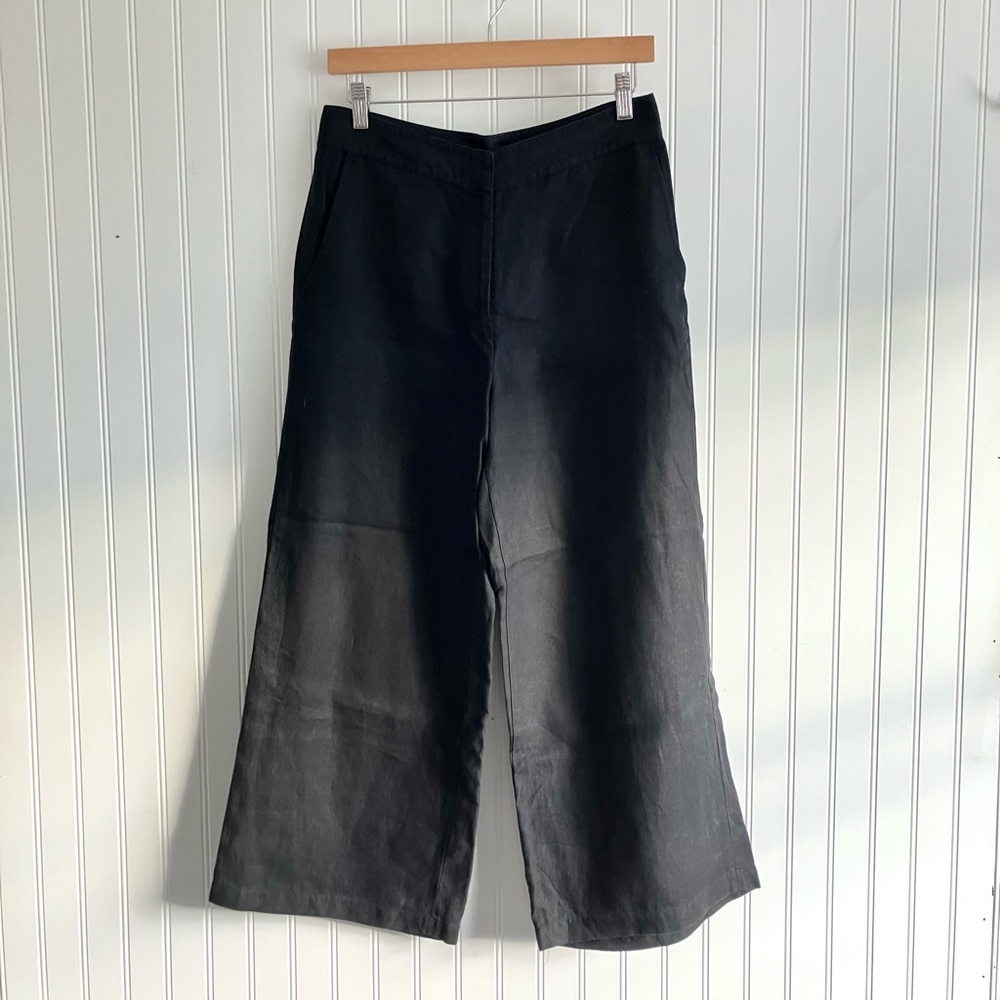 NWOT EILEEN FISHER Wide Leg Linen Trousers